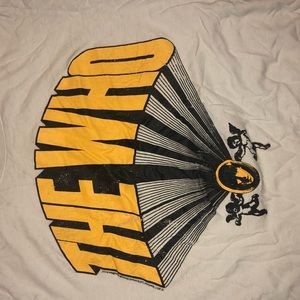 Small “The Who” cropped womens’ t shirt